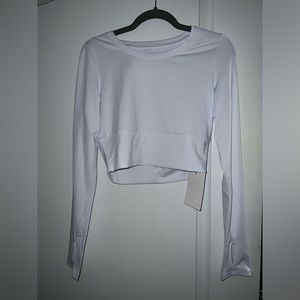 Workout top With Thumb Holes